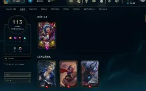 Fullacesso - Conta De 2015 - 113 Skins - Level 403 - 163 Cam
