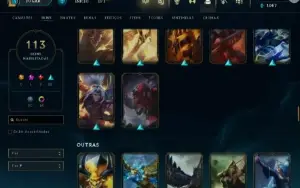 Fullacesso - Conta De 2015 - 113 Skins - Level 403 - 163 Cam
