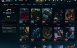 Fullacesso - Conta De 2015 - 113 Skins - Level 403 - 163 Cam