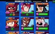 Conta Brawl stars 9803 troféus com 34 brawlers
