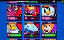 Conta Brawl stars 9803 troféus com 34 brawlers