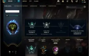 Conta platina 2 com TODOS os champs e 146 skins