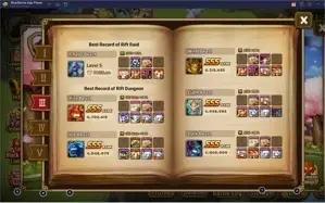 Conta Summoners Wars 3 LD Nat 5 Mid-game
