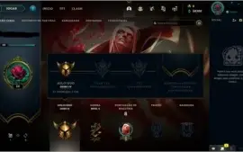 Conta LOL - Ouro IV, 65% de WR