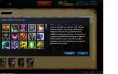 Conta League of Legends gold 5 11 skins