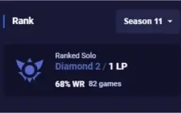 CONTA DIAMANTE II LOL