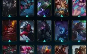 Conta lol criada em 2012, morgana vitoriosa R$ 1000 em skins