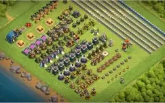 Clash of Clans - Cv12 - Quase full