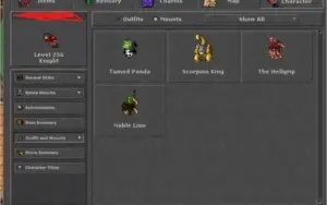 EK 256 113/108 + Warrior Retro + Vários chars skills 100+