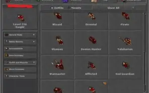 EK 256 113/108 + Warrior Retro + Vários chars skills 100+