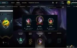 CONTA LOL PLATINA 1