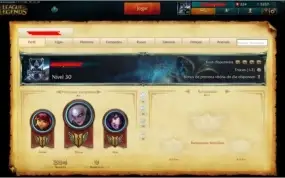 CONTA 118 CHAMPS E 40 SKINS - SEM ELO