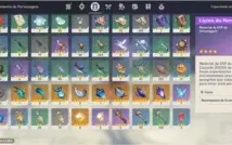Genshin Impact Venti, Keqing, Jean + 2 Atlas Celestial AR46