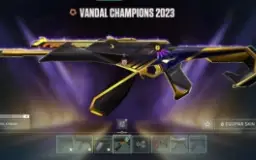 Conta Valorant Plat3 vandal champions 2023, leque celestial+