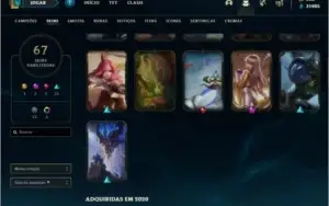 a venda conta League of Legends high elo