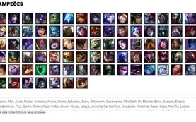 Conta Bronze 2 com 82 Champs e 33 Skins