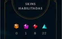 CONTA LOL 🌟 DIAMANTE 2 🌟 84 SKINS 🌟 110 CAMPEOES