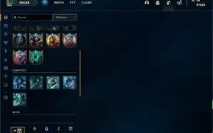 Conta prata 2 com TODOS os champs e 192 Skins + 106 Cromas