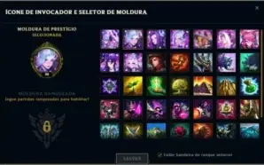 Conta unranked nível 30 - SUCUMBA SMURFS