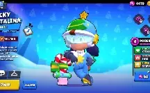Conta Brawl Stars com skins Bob Esponja, Natal, Halloween +