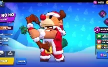 Conta Brawl Stars com skins Bob Esponja, Natal, Halloween +