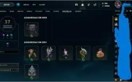 Conta league of legends