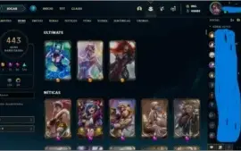 Conta league of legends