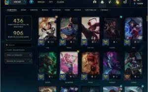 CONTA GOLD1 273 SKINS + CONTA VALORANT