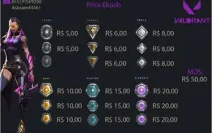 ELOJOB e DUOJOB VALORANT - Tenha o Elo que você merece!