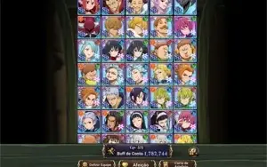 CONTA SEVEN DEADLY SINS: GRAND CROSS 7DS