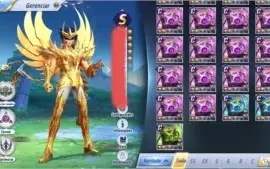 Conta Saint Seiya Awakening Lv 45 Server A-8 Gemini +26 S