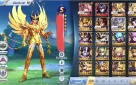 Conta Saint Seiya Awakening Lv 45 Server A-8 Gemini +26 S