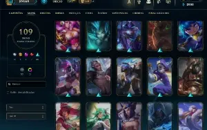 Conta De Lol/Full Acesso/ 109 Skins/ Level 312 /829 Rp /