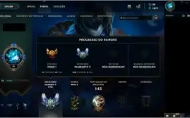 CONTA LEAGUE OF LEGENDS - DIAMANTE 5 (s8)