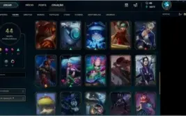 CONTA LEAGUE OF LEGENDS - DIAMANTE 5 (s8)