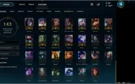 CONTA LEAGUE OF LEGENDS - DIAMANTE 5 (s8)