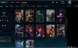 CONTA LEAGUE OF LEGENDS - DIAMANTE 5 (s8)