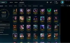 CONTA LEAGUE OF LEGENDS - DIAMANTE 5 (s8)