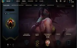CONTA SMURF DE LOL UNRANKED