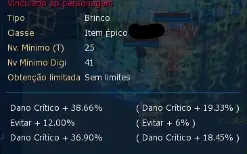 Conta Ladmo bem adiantada com iten  AOX