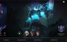 Conta Wild Rift Diamante IV. NV max, 64 champions, 20 skins.