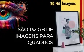 Mais de 30.000 Artes Para Quadros Decorativos: A Revolução n