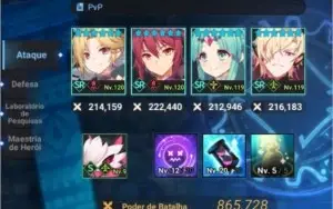 Grand Chase Mobile BR Conta End-Game [Latin America]
