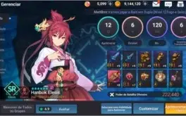 Grand Chase Mobile BR Conta End-Game [Latin America]