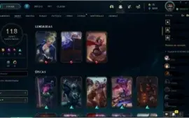 Conta PLATINA 3 com 118 skins!!