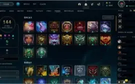 Conta PLATINA 3 com 118 skins!!