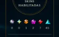 Conta De League Of Legends  112 Skins Mmr De Mestre