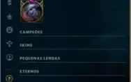 Conta de League of Legends (95 Skins)