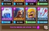 CLASH ROYALE 11 LENDÁRIAS LEVEL 10 QUASSE 11 3345 TROFEUS