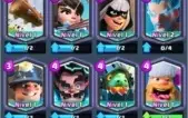 CLASH ROYALE 11 LENDÁRIAS LEVEL 10 QUASSE 11 3345 TROFEUS